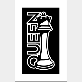 The Queen - Chess game Posters and Art